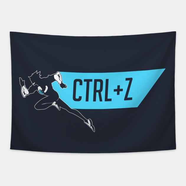 CTRL+Z Tracer Tapestry by warningpoodle