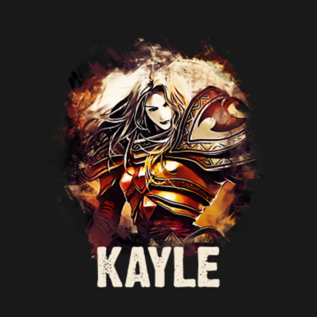 league of legends kayle league of legends t shirt teepublic
