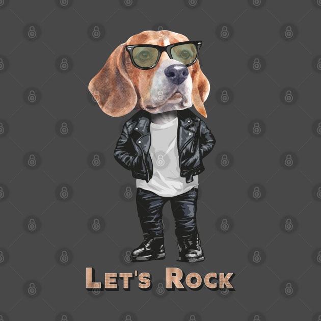 Beagle - let's Rock by obodo