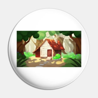 Bright Forest House Pin