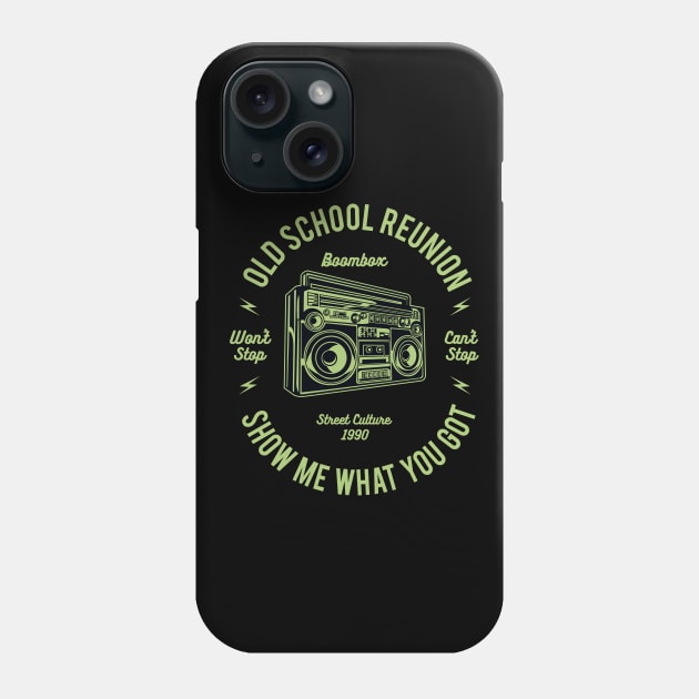 Show Me What You Got Old School Reunion Phone Case by HealthPedia