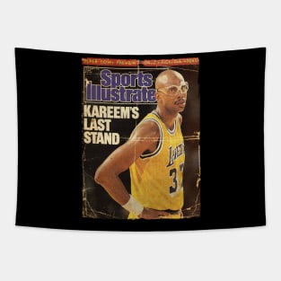 COVER SPORT - SPORT ILLUSTRATED - KAREEM LAST STANDS Tapestry