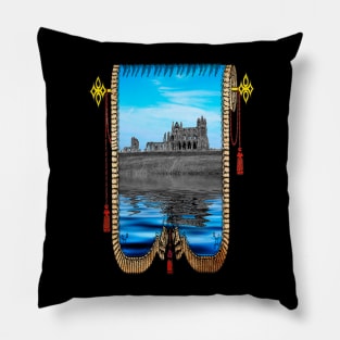 Whitby Abbey Pillow