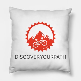 Discover your path, solo travel Pillow