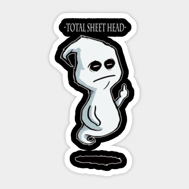 Rude Ghost Sticker