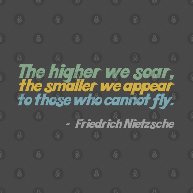 Inspirational Friedrich Nietzsche Quote by DankFutura