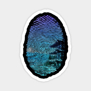 Fuji Fingerprint Magnet