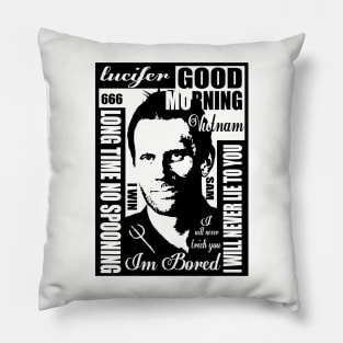 Spn Lucifer :) Pillow