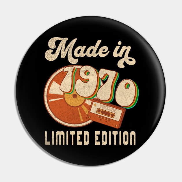 Made in 1970 Limited Edition Pin by Bellinna