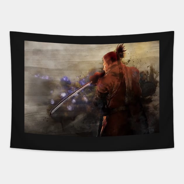 Sekiro - Shinobi Tapestry by boothilldesigns