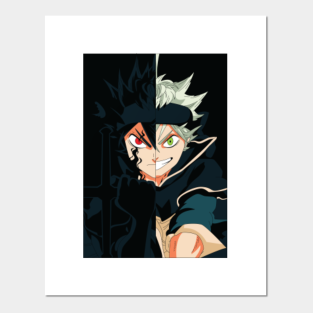 Carteles Y Impresion Artistica Asta Black Clover Teepublic Mx Black clover /ブラッククローバー ► music : teepublic
