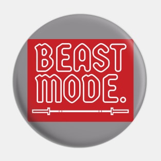 Beast mode Pin