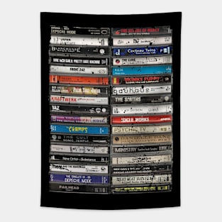 DarkWave 80's & 90's Cassete Tapes Tapestry