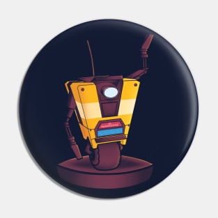 Waving Claptrap! Pin