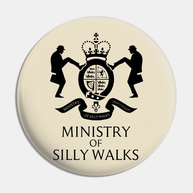 Ministry of Silly Walks Pin by Chill Studio