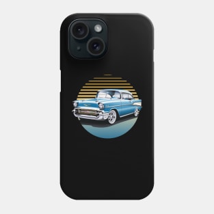 1957 Chevy Bel-Air Classic Car Enthusiast Phone Case