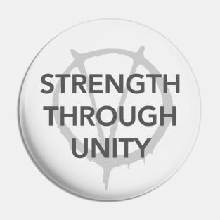 Strength Through Unity Pin