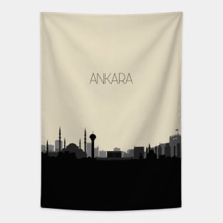 Ankara Skyline Tapestry