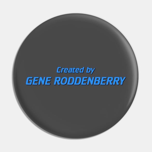 Gene Roddenberry Pin by SullustSupplies