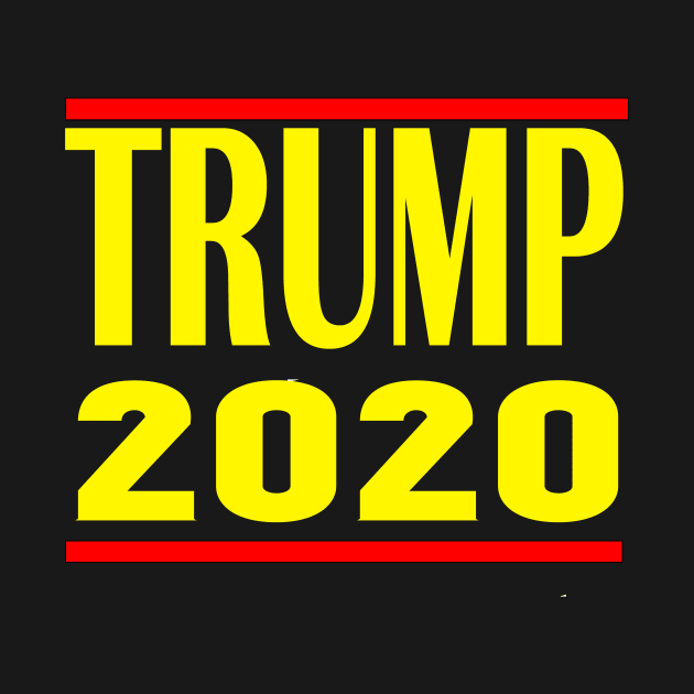 Trump 2020 campaign Yellow by Netcam