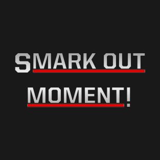 Smark Out Moment Logo (Silver v2 Square) T-Shirt