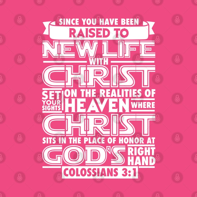 Colossians 3:1 by Plushism