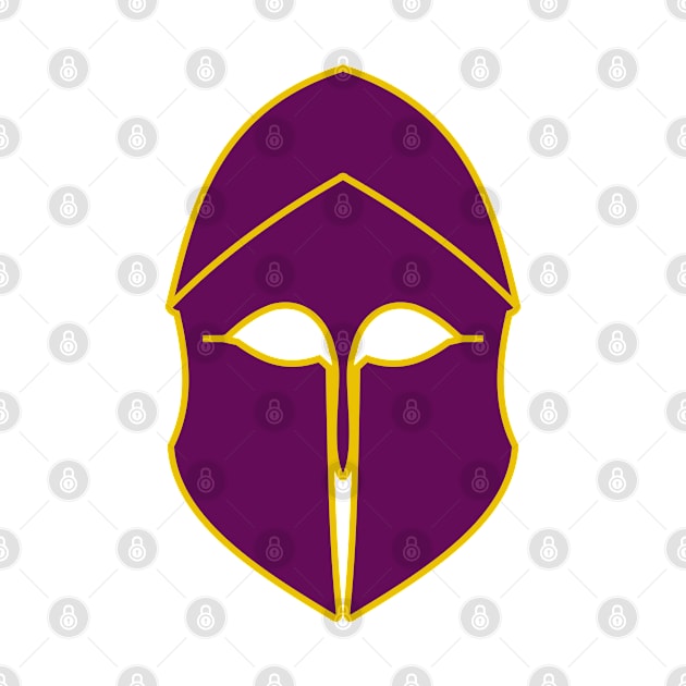 Corinthian helmet (purple) by PabloDeChenez