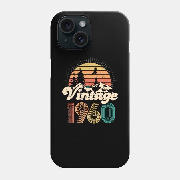 60th birthday gifts for men and women 1960 gift 60 years old Phone Case by CheesyB