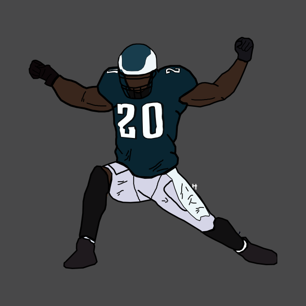 Brian Dawkins Celebration - Philadelphia Eagles - Nfl - T-Shirt | TeePublic