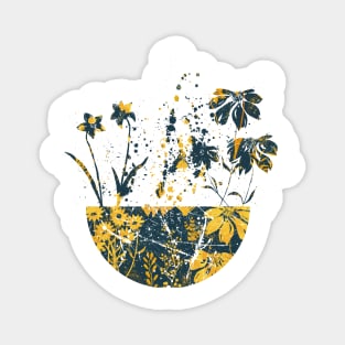 Mustard Flowers Magnet