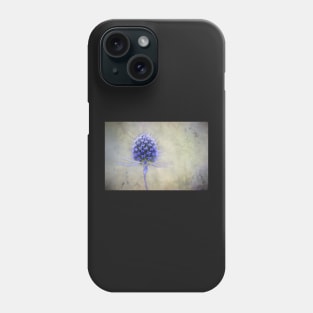 Blue Thistle, photo art Phone Case