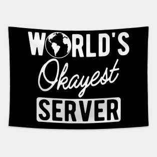 Server - World's Okayest Server Tapestry