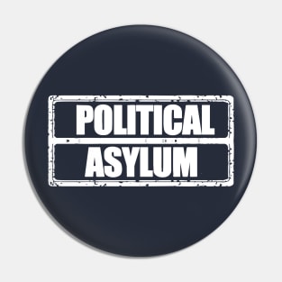 political asylum Pin