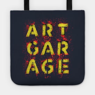 Street Art Garage Splash Graffiti Tote