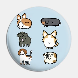 Cute Dogs - Weird faces Pin