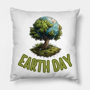 Earth day Pillow