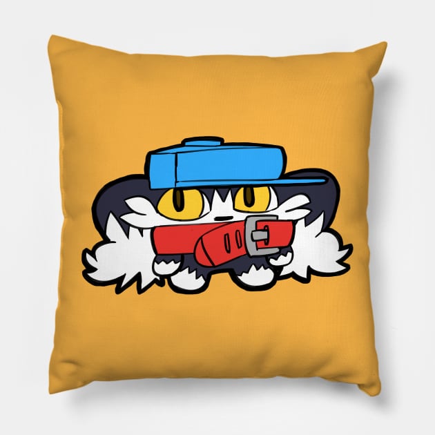 Klon Pillow by cowandbun@protonmail.com