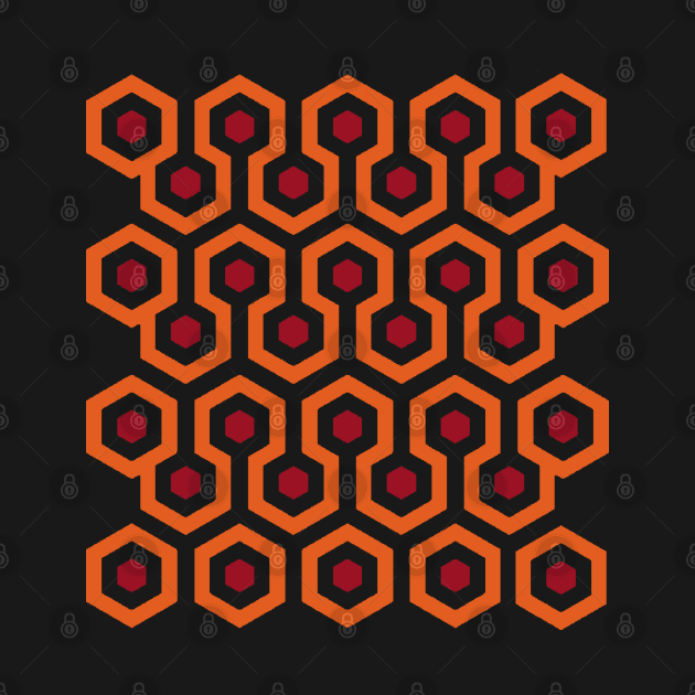 the Overlook hotel pattern by AMOS_STUDIO