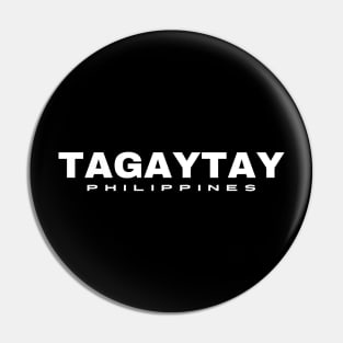 Tagaytay Philippines Pin