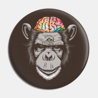 Candy Brain Pin