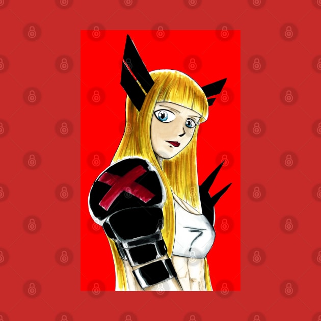 red magik, inferno's illyana rasputin by jorge_lebeau