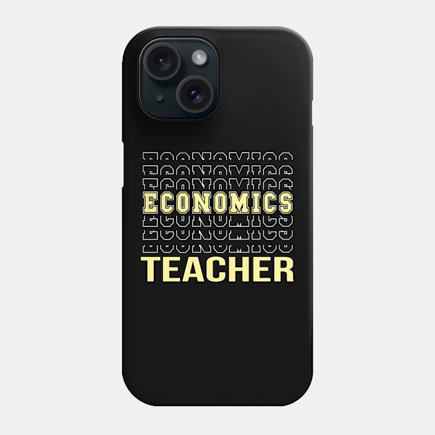 Economist Economy Economics Teacher Gift Phone Case by Foxxy Merch