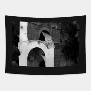 Arches Palatine Hill Rome Tapestry