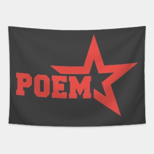 Poem Star 2 Tapestry