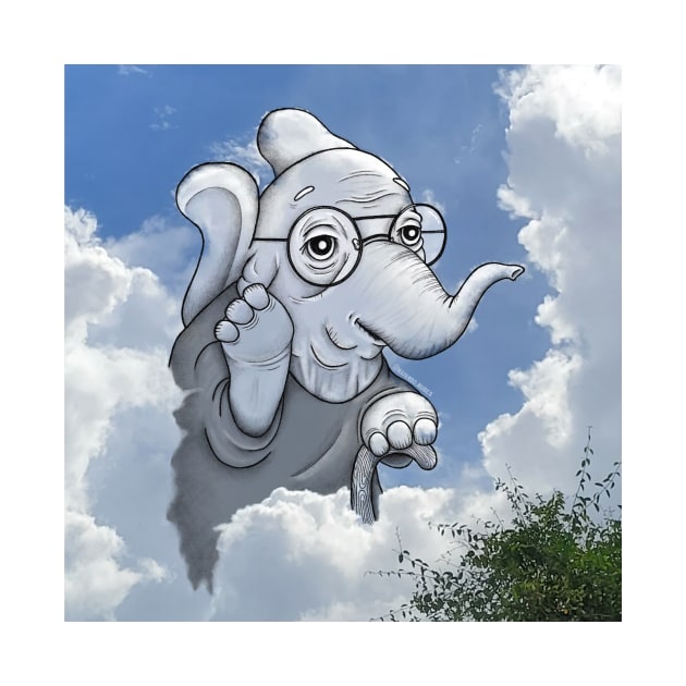 Old elephant by Rayando Nubes