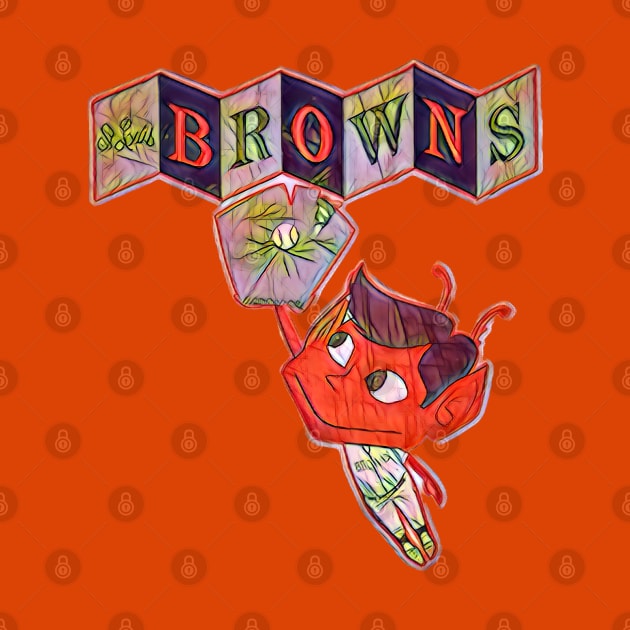 St. Louis Browns Baseball by Kitta’s Shop