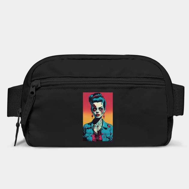 Retro Zombie Rockabilly Girl 2 by Grave Digs