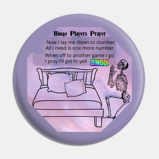 Bingo Players Prayer Pin by Dragonlandfarm