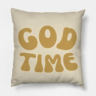 GOD TIME Pillow