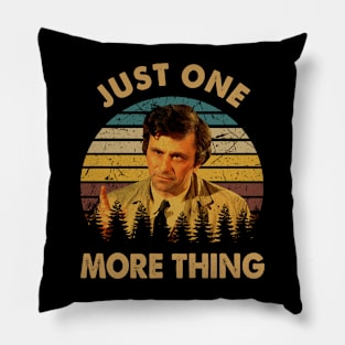 Columbo's Meticulous Mind Iconic Investigations Unveiled Pillow